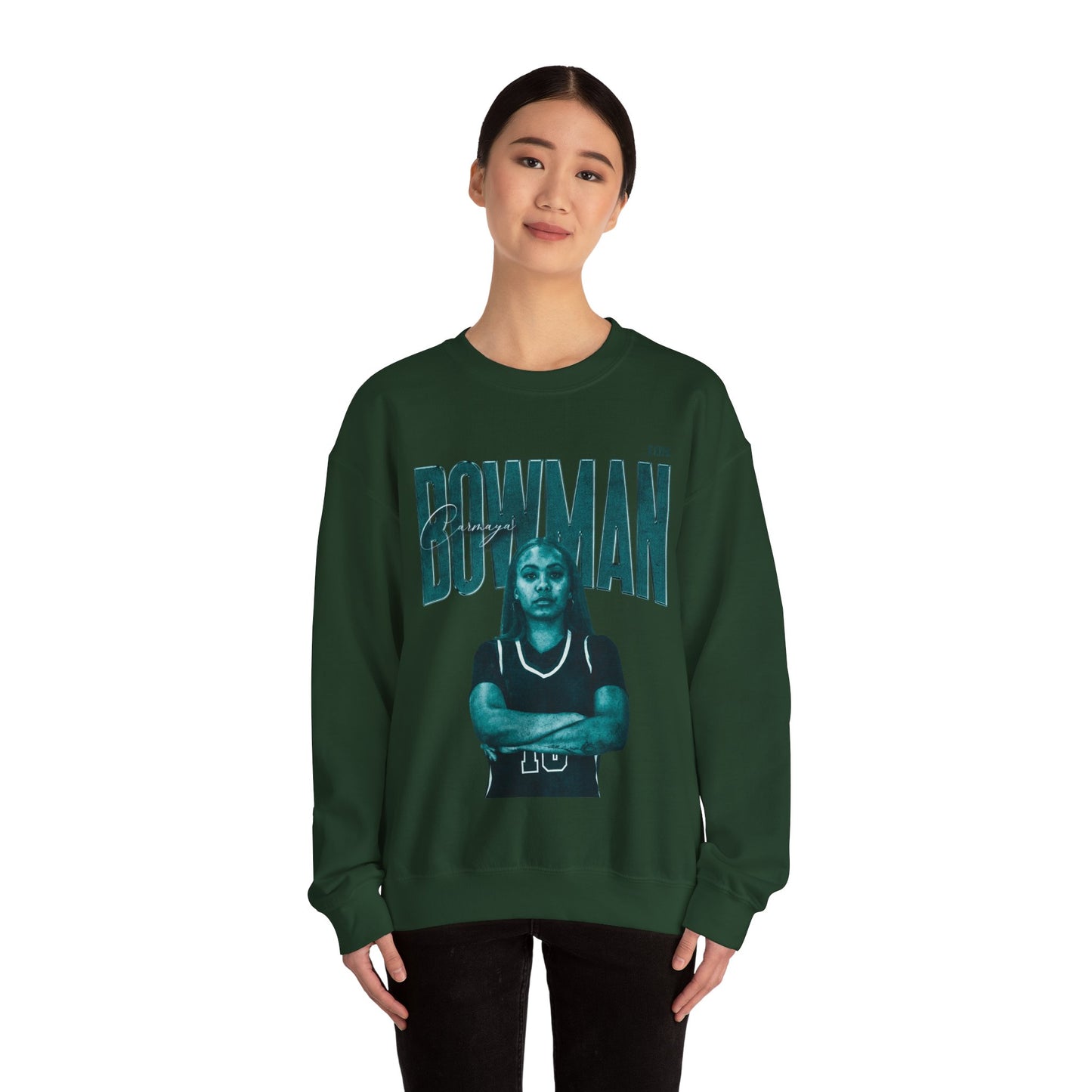 Carmaya Bowman Faded Glory Crewneck Sweatshirt