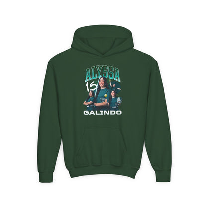 Alyssa Galindo First Name Highlight Kids Hoodie