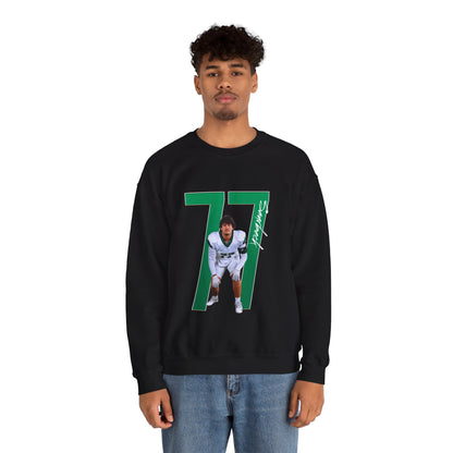 Jacob Saurbeck Player Icon Number Crewneck Sweatshirt