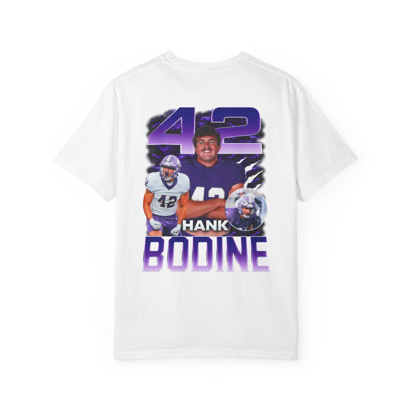 Hank Bodine Logo Front & Back Premium Tee