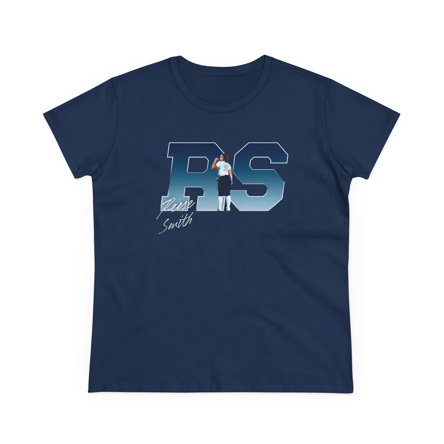 Reese Smith Big Initials Colored Women's Tee