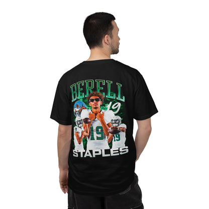 Berell Staples Logo Front & Back Premium Tee