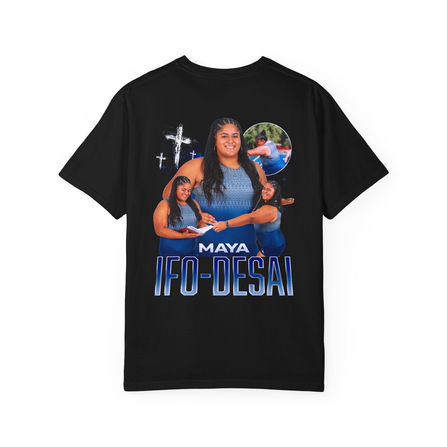 Maya Ifo Desi Logo Front & Back Premium Tee