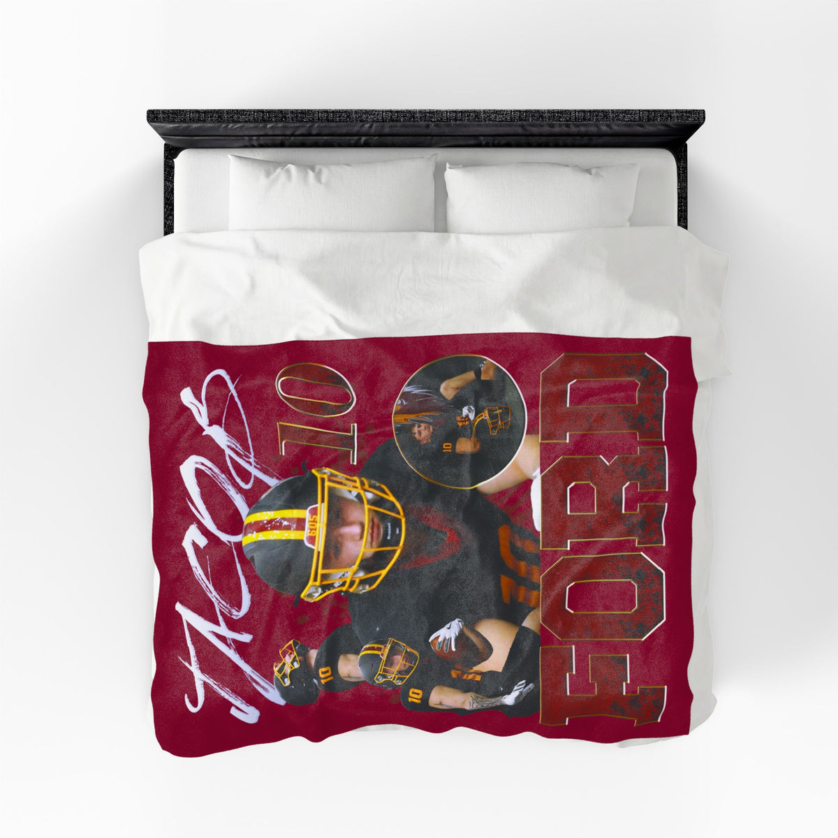 Jacob Ford 60"-80" Plush Blanket