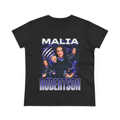 Malia Robertson White & Combo Colored Women's Tee