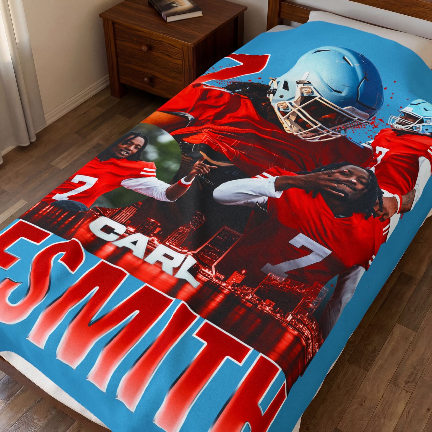 Carl Nesmith 60"-80" Plush Blanket