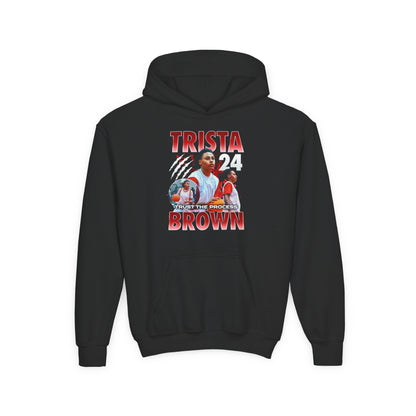 Trista Brown Kids Hoodie