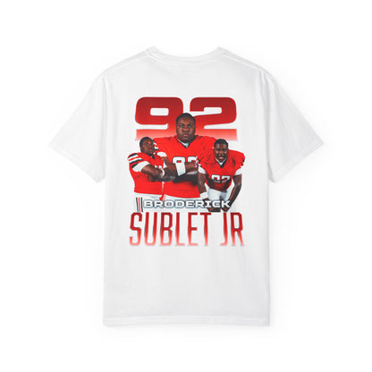 Broderick Sublet Jr. Logo Front & Back Premium Tee