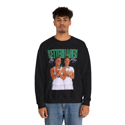 Ady & Riley Ketterhagen Athlete Splatter Crewneck Sweatshirt