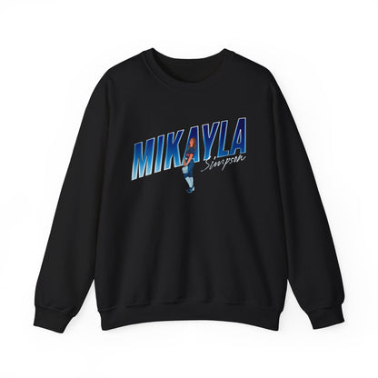 Mikayla Simpson Cursive Combo Crewneck Sweatshirt