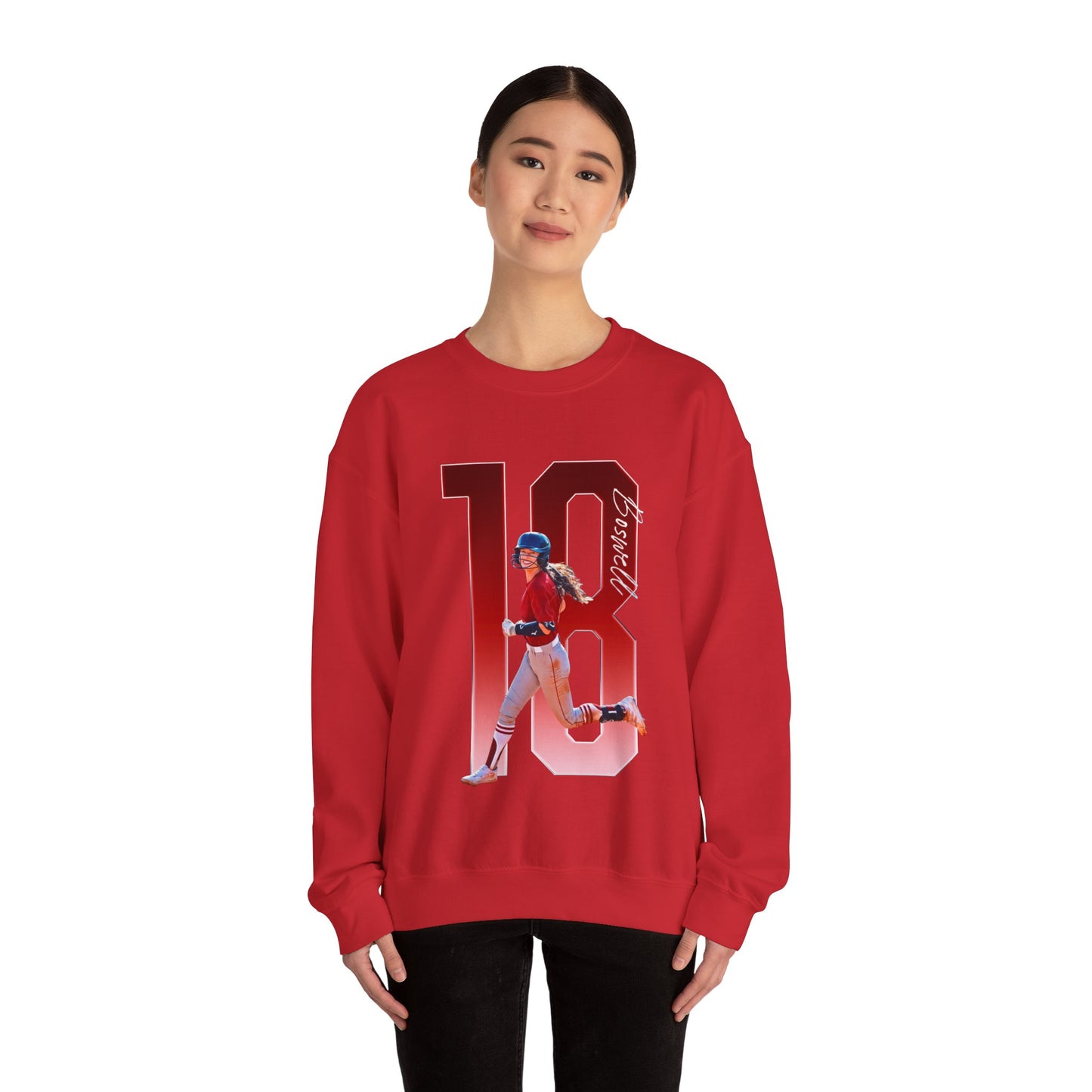 Makaley Boswell Player Icon Number Crewneck Sweatshirt