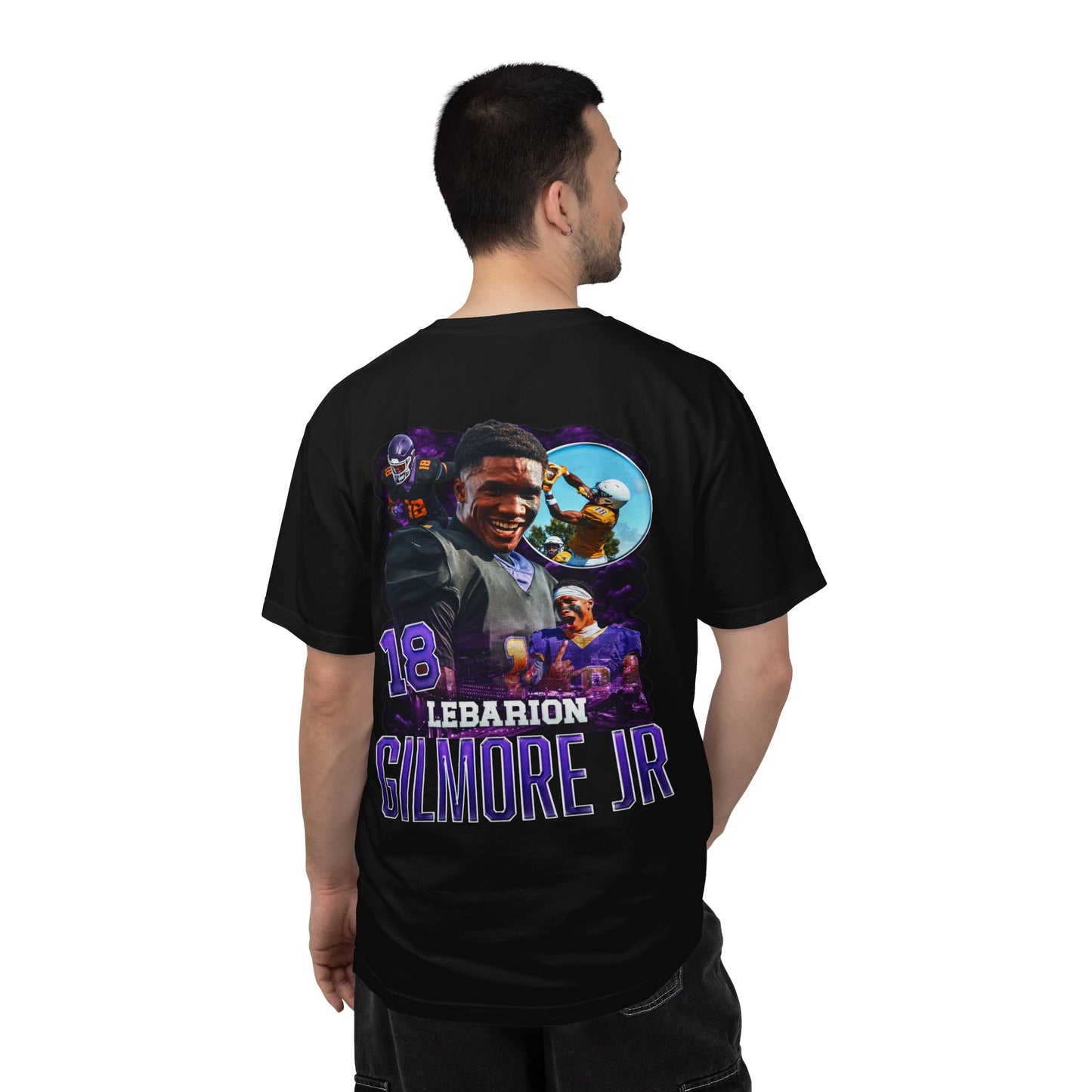 Lebarion Gilmore Jr. Logo Front & Back Premium Tee