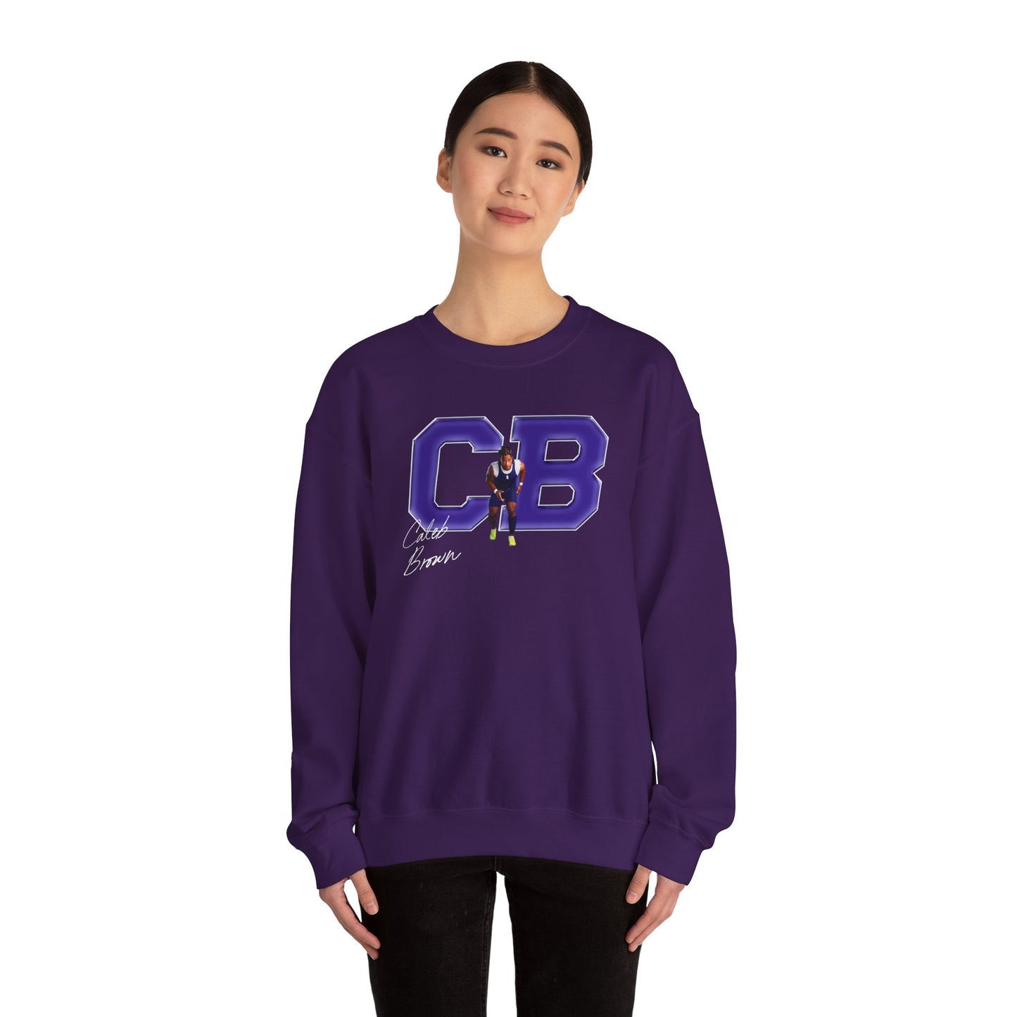 Caleb Brown Big Initials Crewneck Sweatshirt