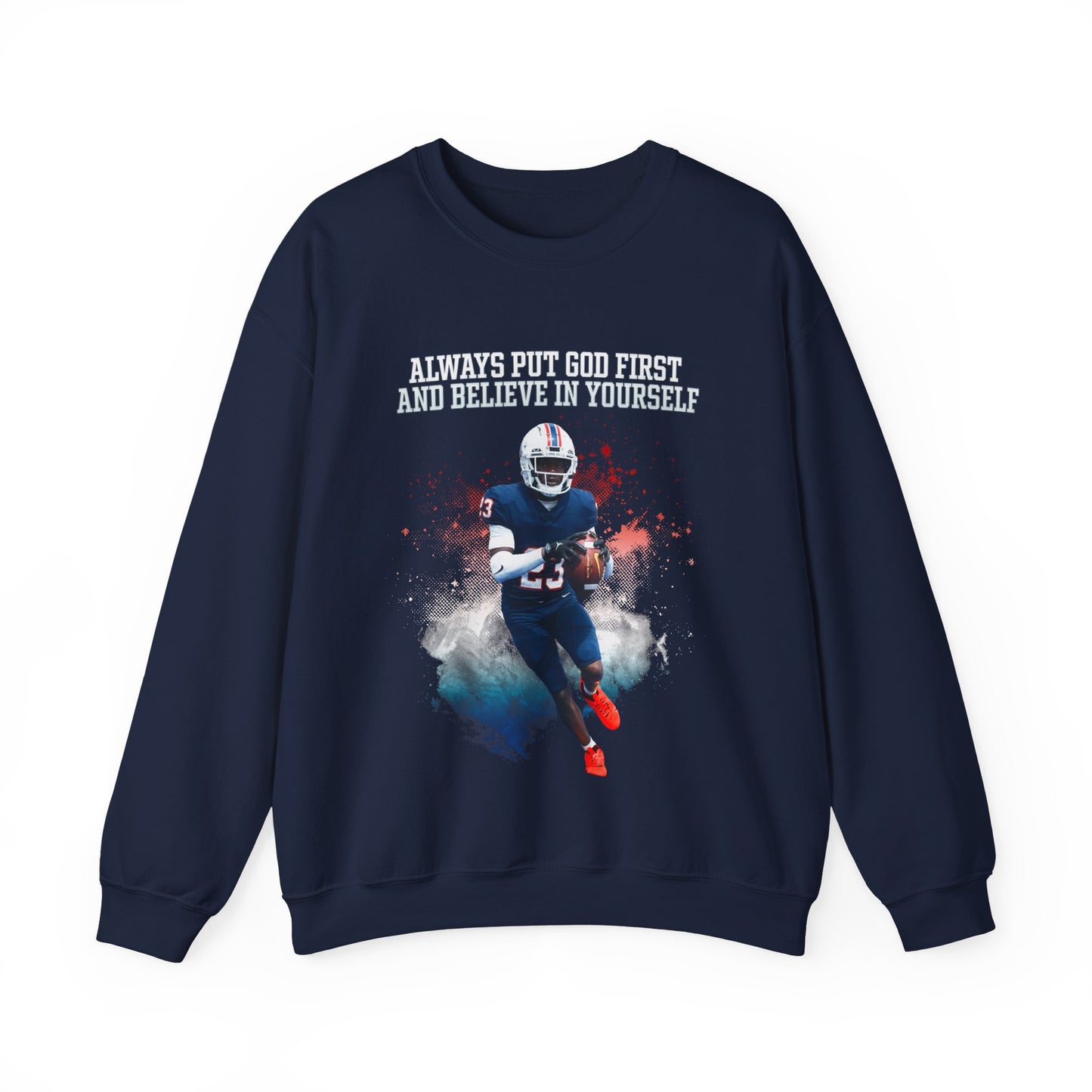 Abdullah Ahmad Featured Quote Crewneck Sweatshirt