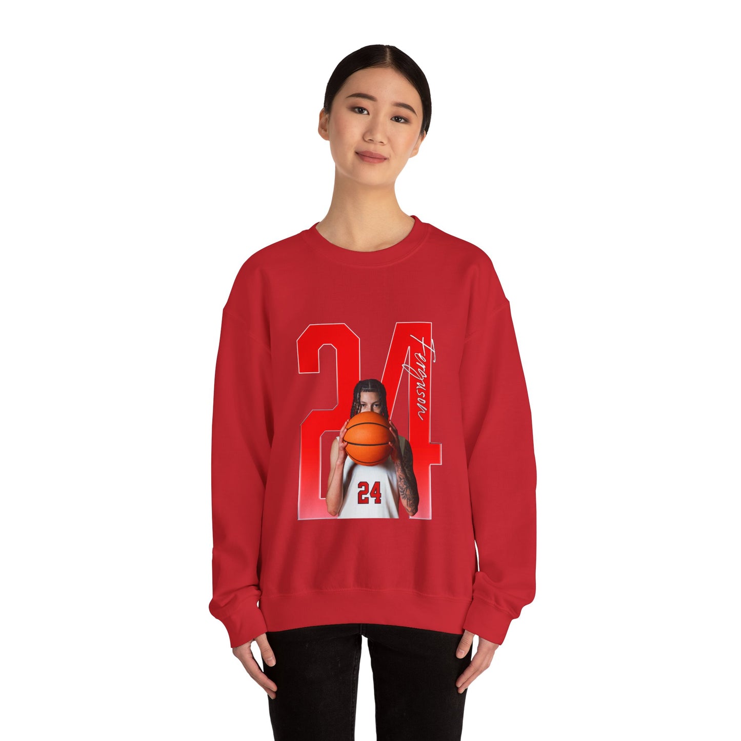 Allyson Ferguson Player Icon Number Crewneck Sweatshirt