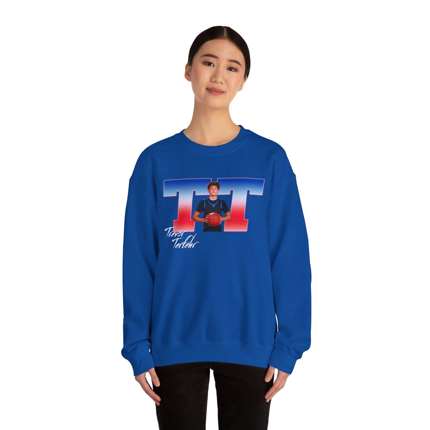 Trevor Terfehr Big Initials Crewneck Sweatshirt