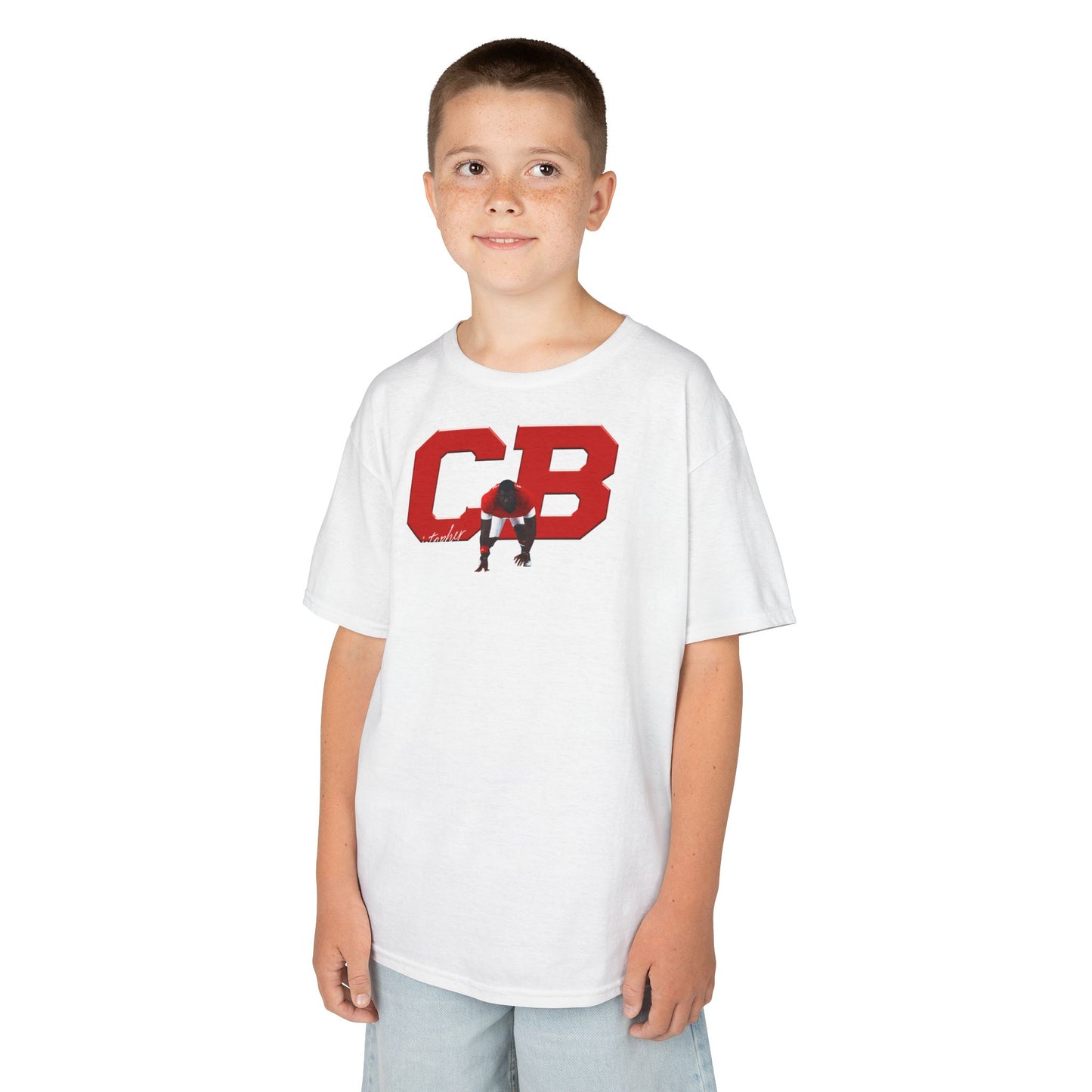 Christopher Brown Big Initials Kids Tee