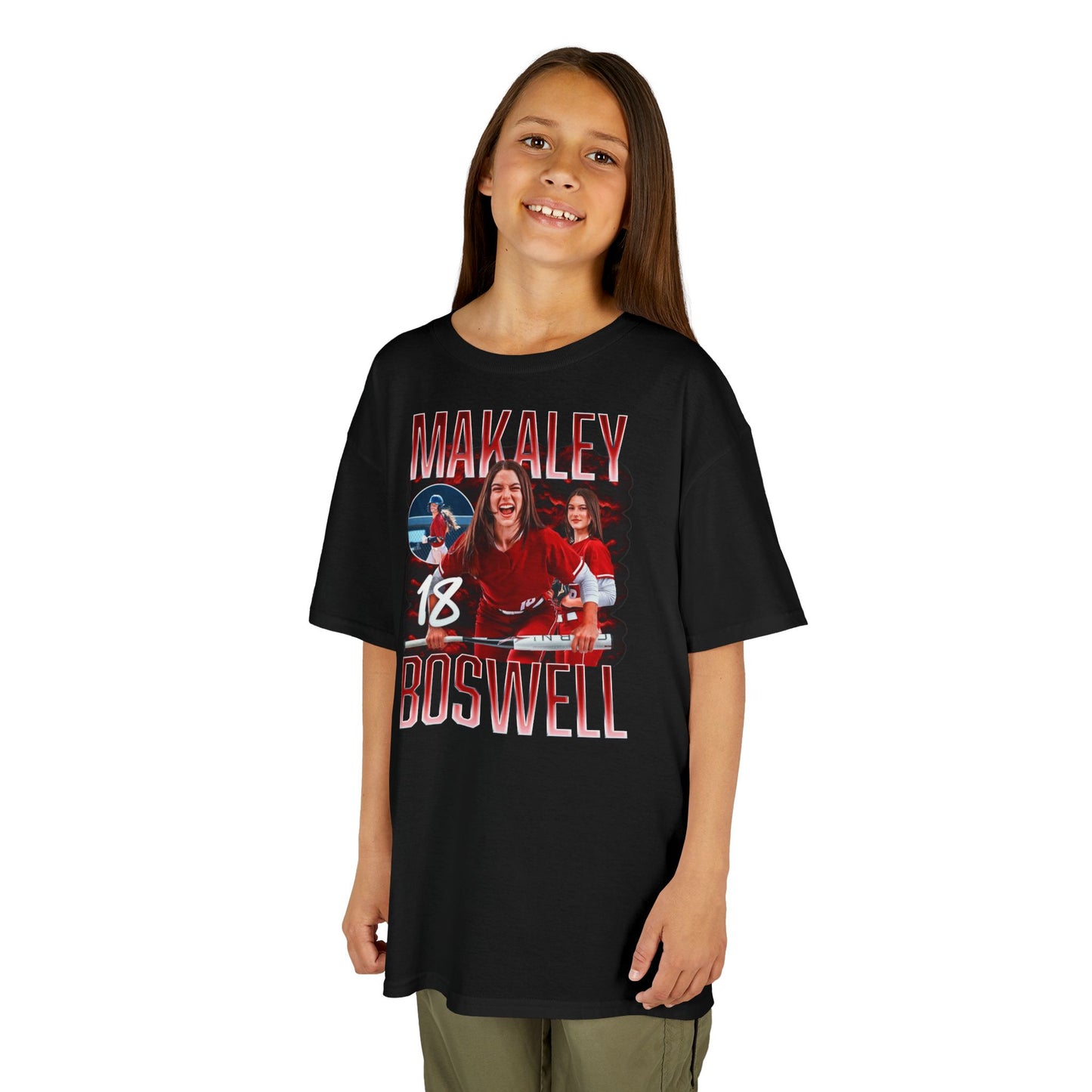 Makaley Boswell Single Color Combo Kids Tee