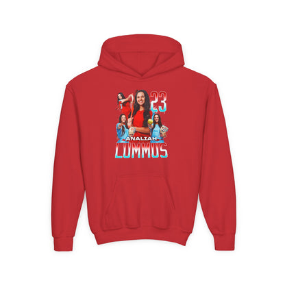 Analiah Lummus Name & Number Ombre Kids Hoodie