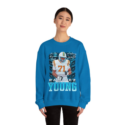 Ramirez Young Featured Quote Crewneck Sweatshirt
