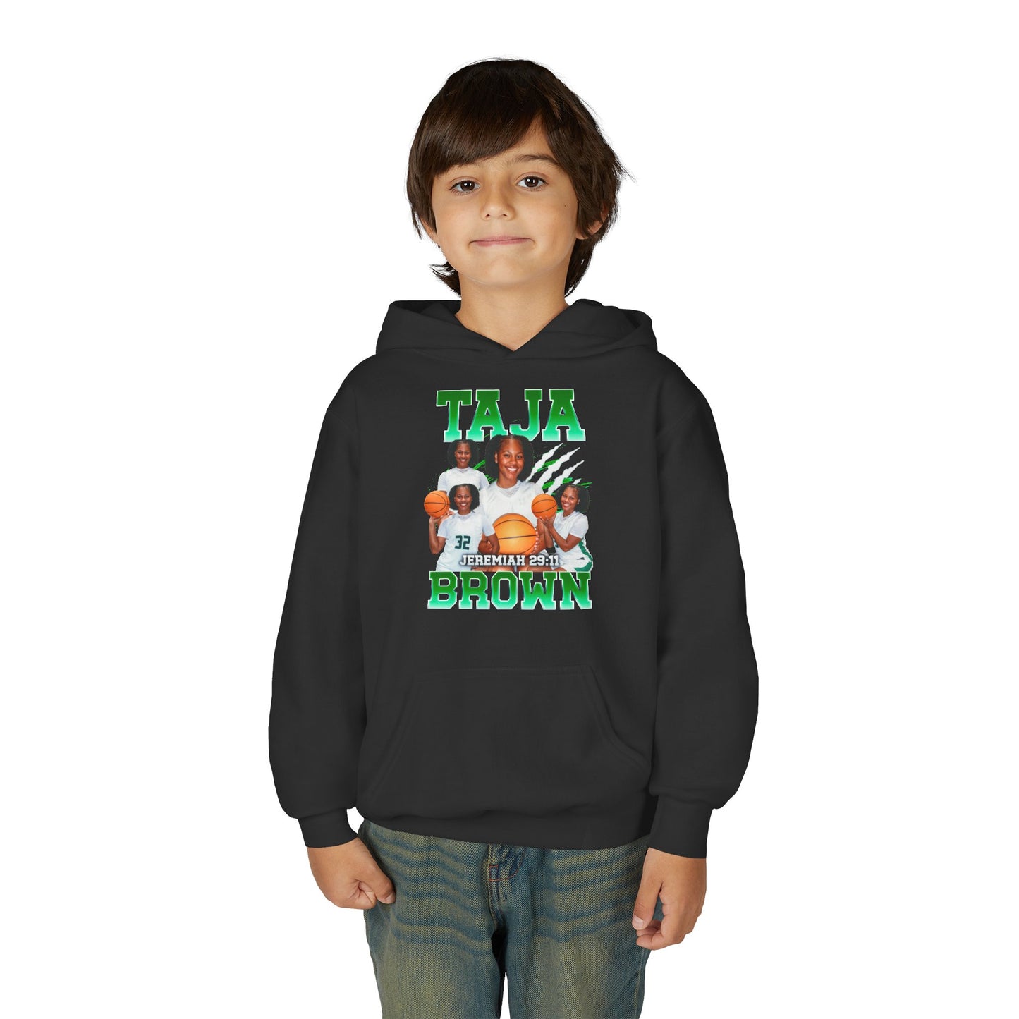 Taja Brown Kids Hoodie