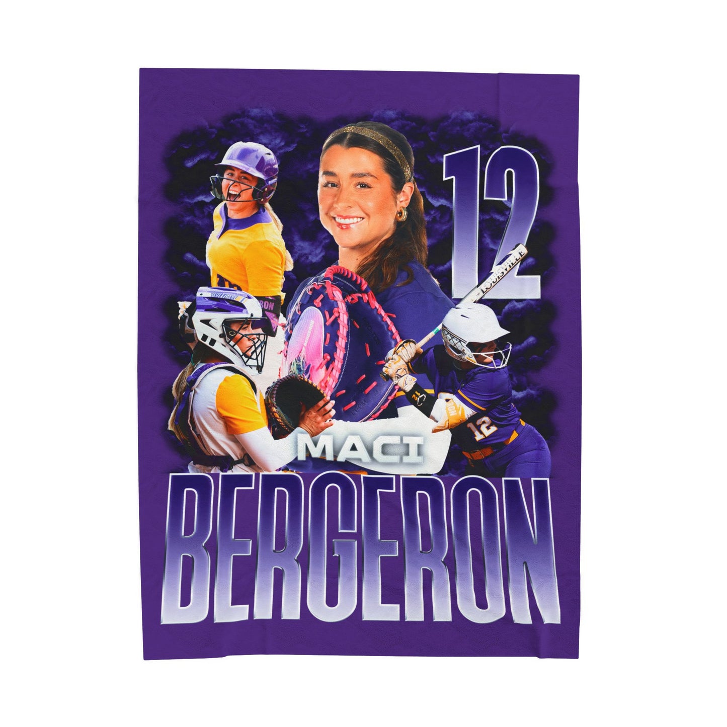 Maci Bergeron 60"-80" Plush Blanket