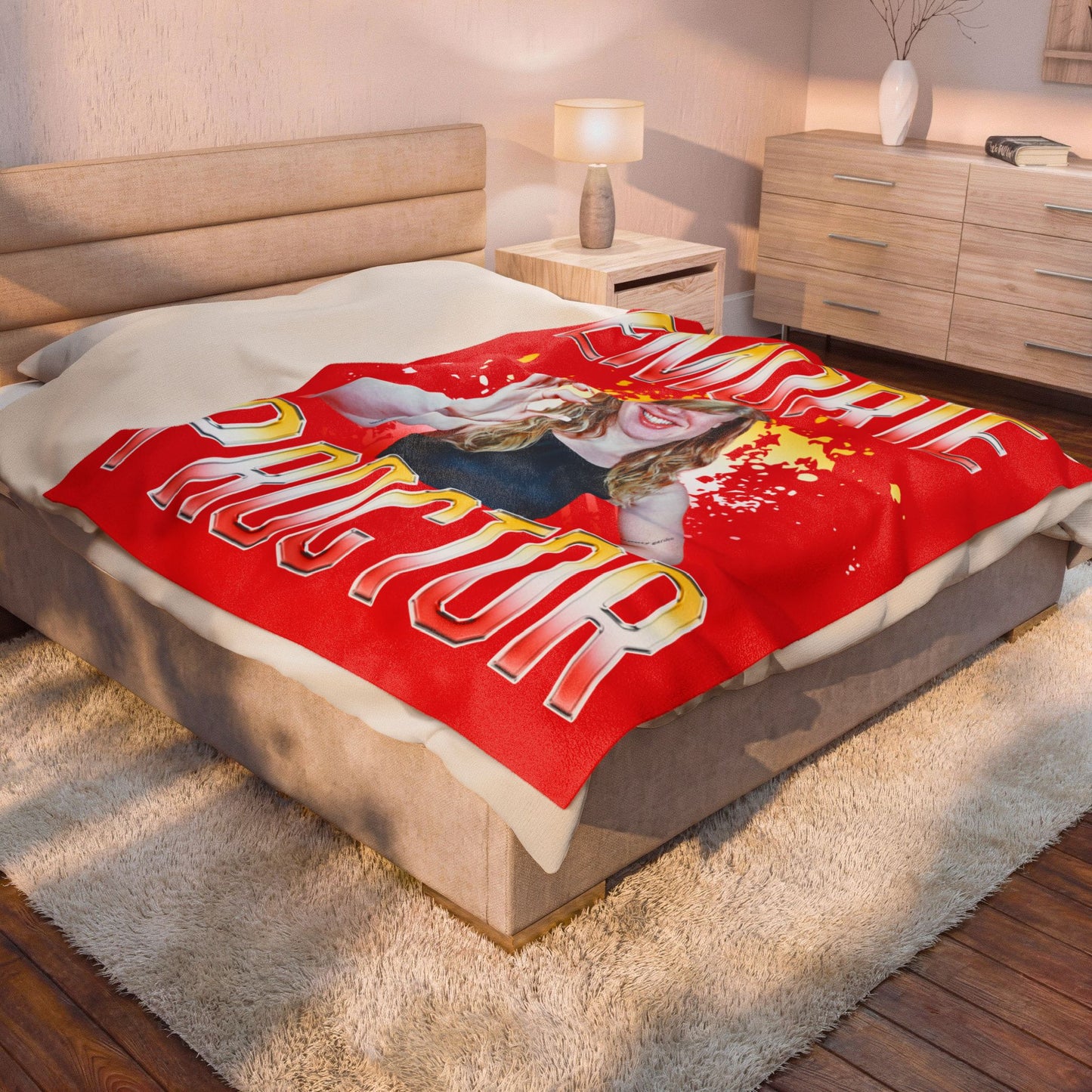 Emorie Proctor Hombre Combo 60"-80" Plush Blanket