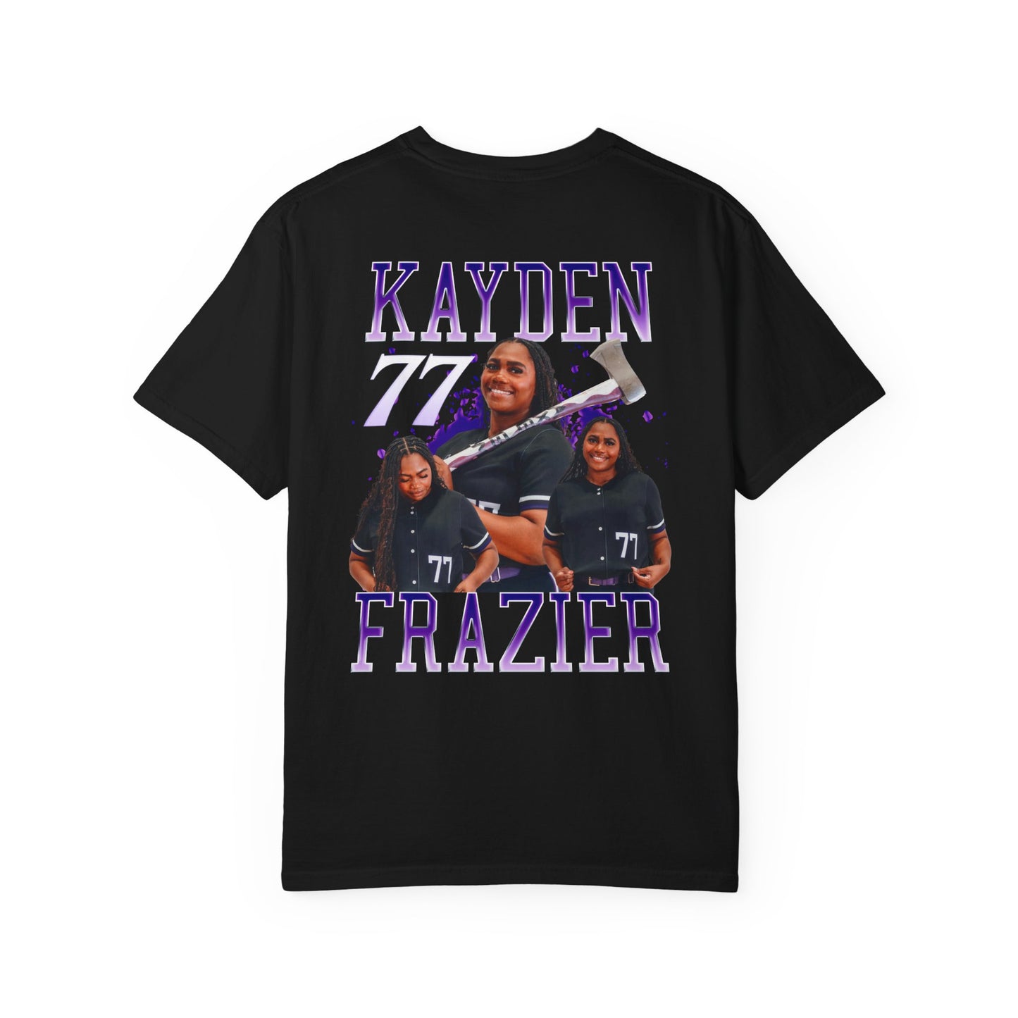 Kayden Frazier Logo Front & Back Premium Tee