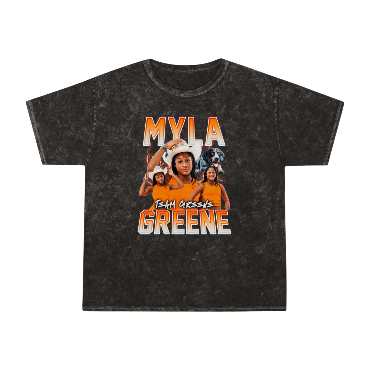 Myla Greene Acid Wash Tee