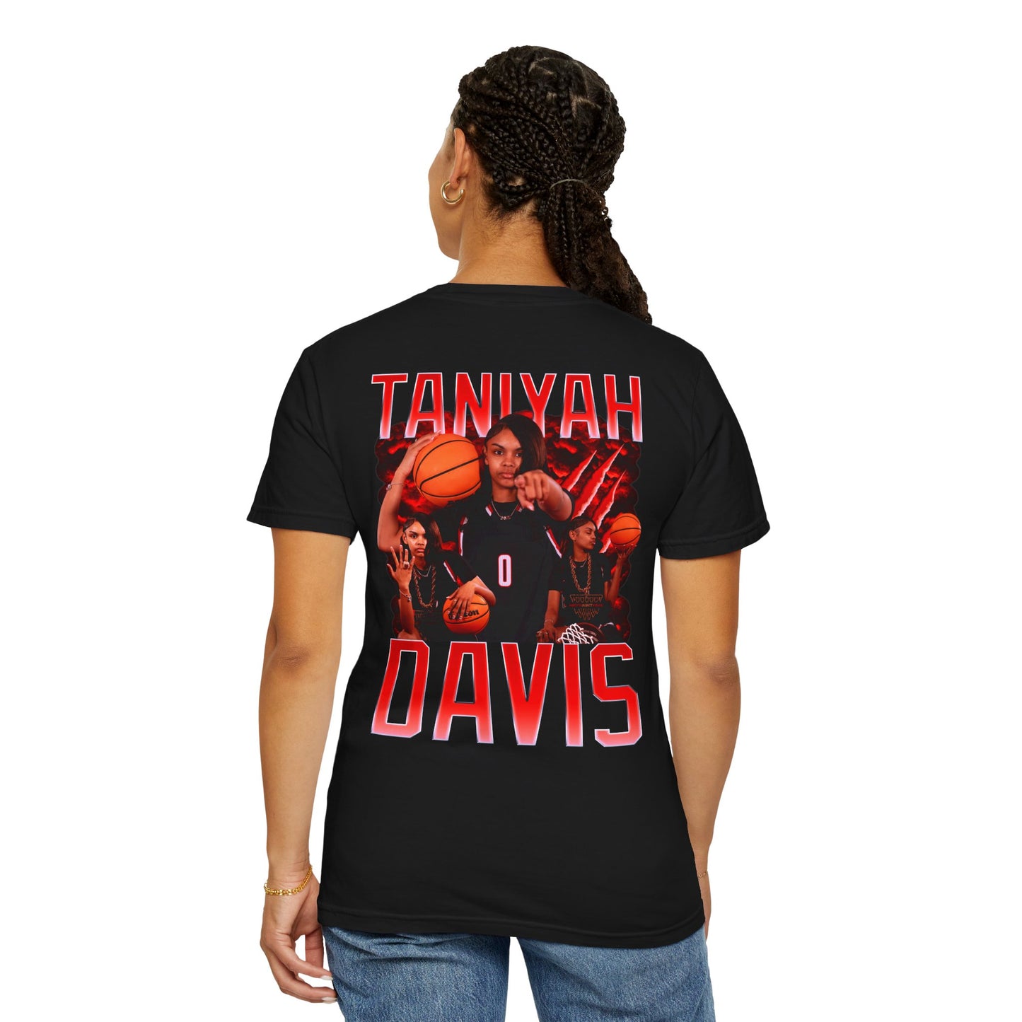 Taniyah Davis Logo Front & Back Premium Tee