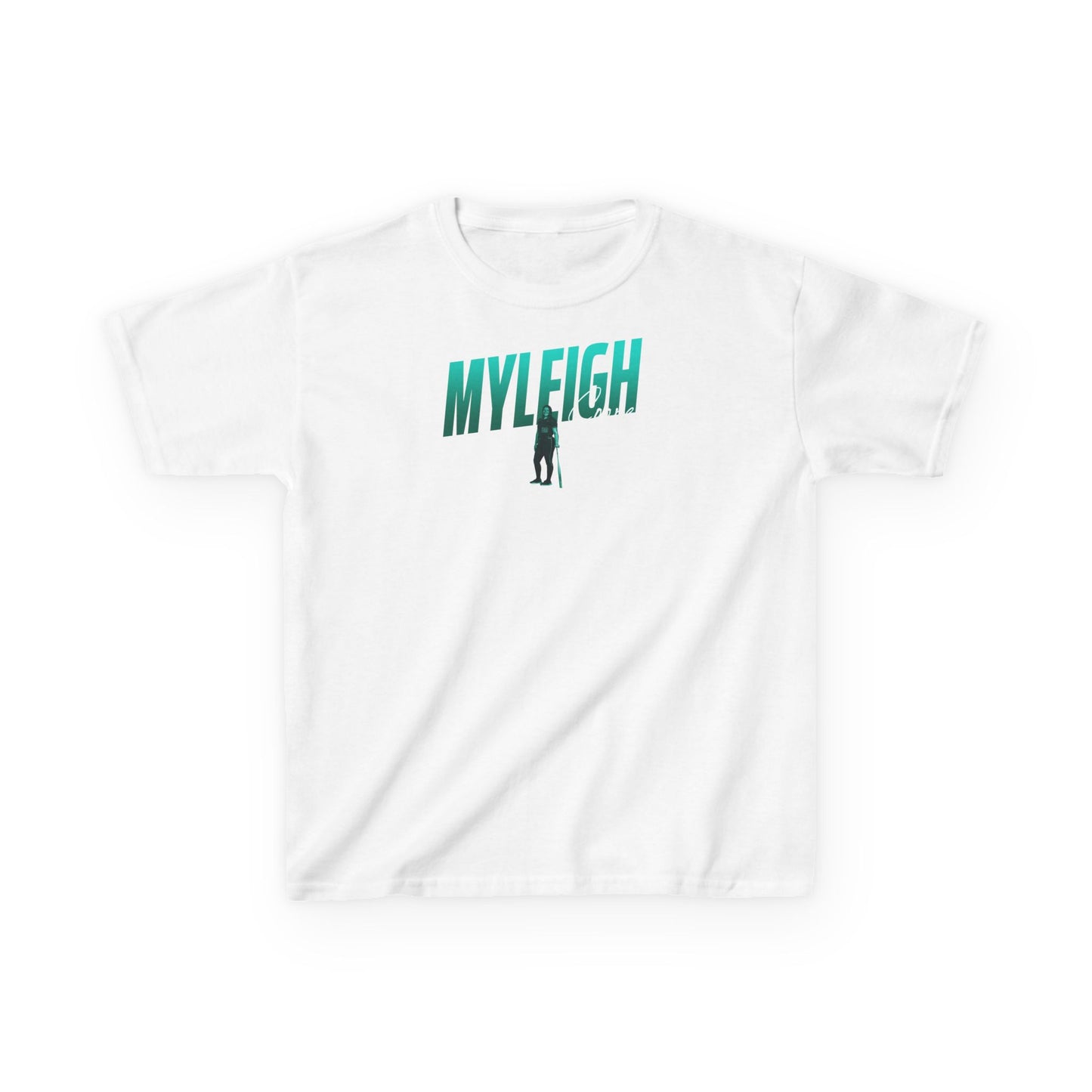 Myleigh Cooper Cursive Combo Colored Kids Tee