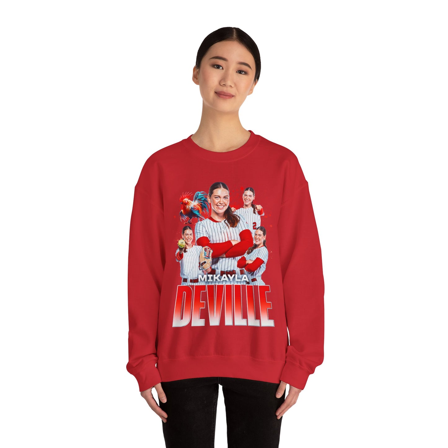 Mikayla Deville Team Mascot Crewneck Sweatshirt