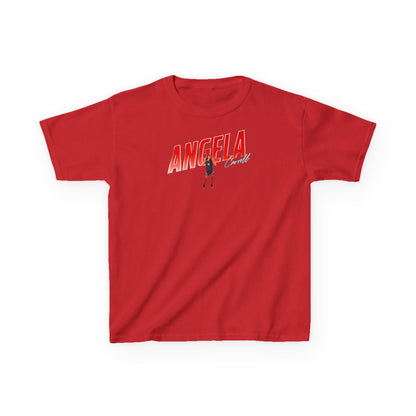 Angela Carroll Cursive Combo Colored Kids Tee
