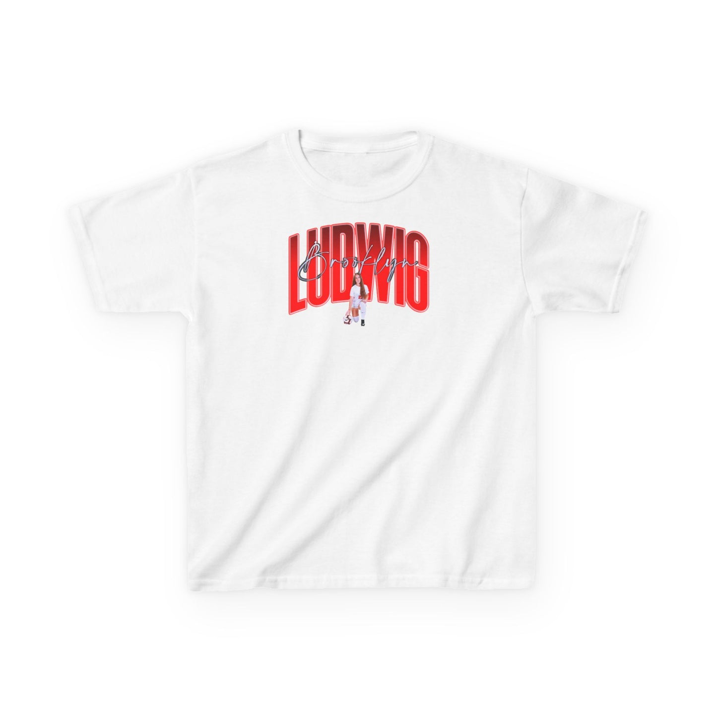 Brooklyn Ludwig Curved Combo Colored Kids Tee