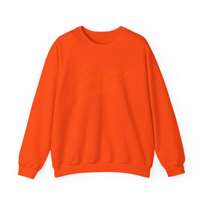 Carver Banker Cusive Name & Number Crewneck Sweatshirt
