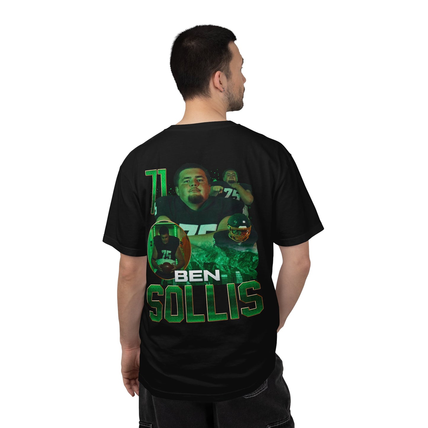 Ben Sollis Logo Front & Back Premium Tee