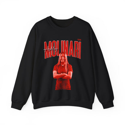 Ashley Molinari Faded Glory Crewneck Sweatshirt