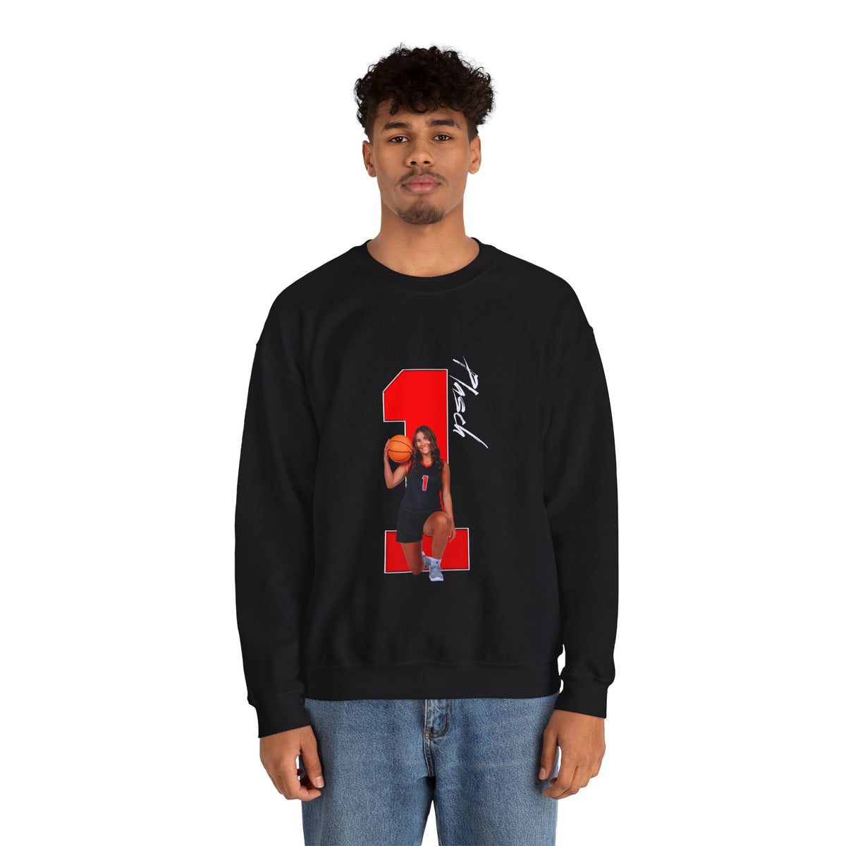 Tieryn Plasch Player Icon Number Crewneck Sweatshirt