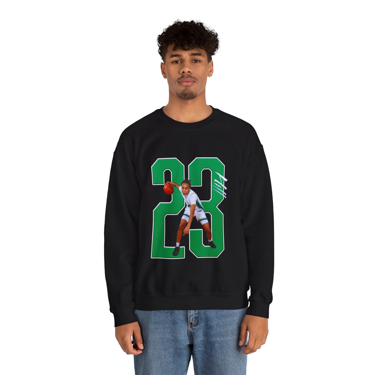 Peyton Hill Player Icon Number Crewneck Sweatshirt