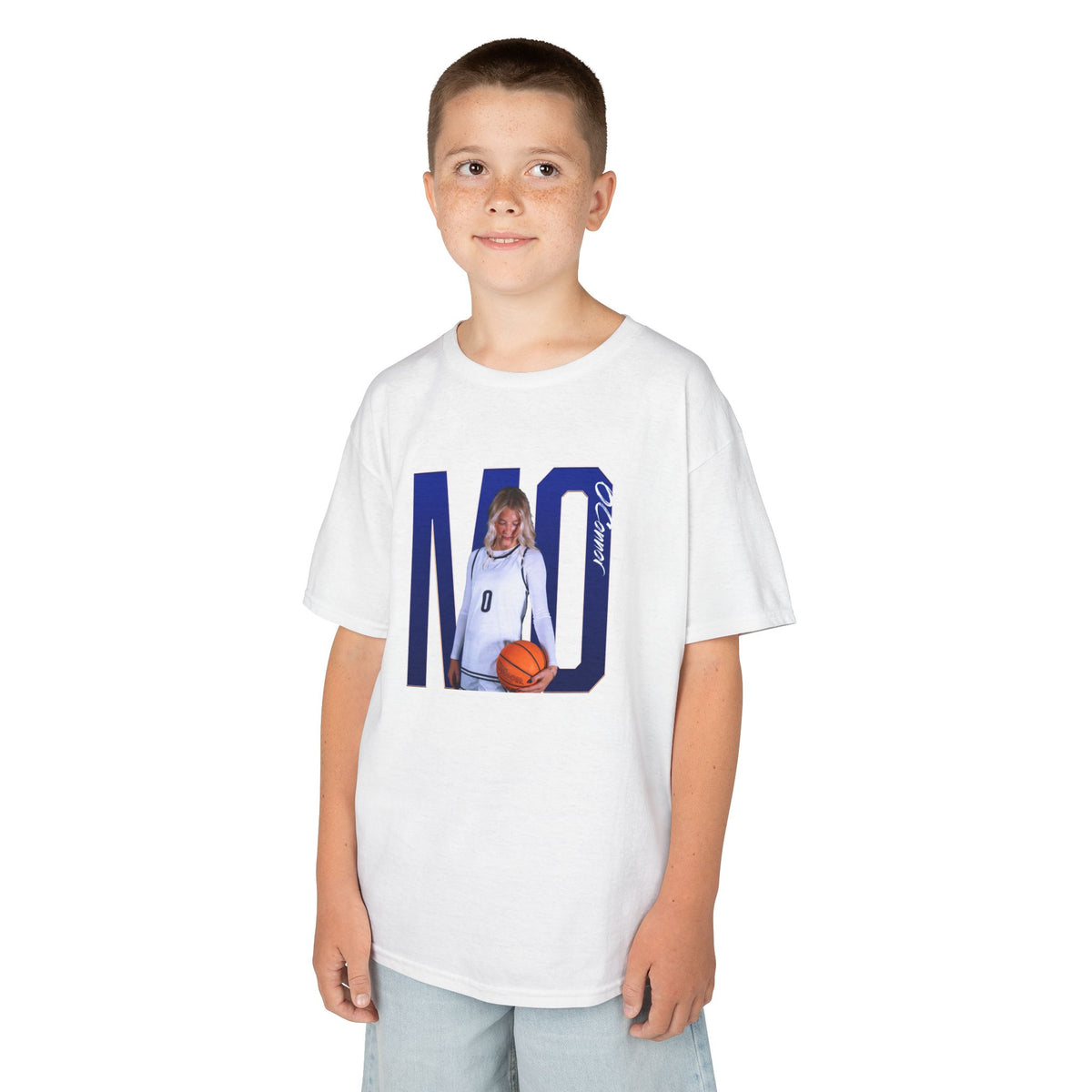 Madison O'Connor Player Icon Initials Kids Tee