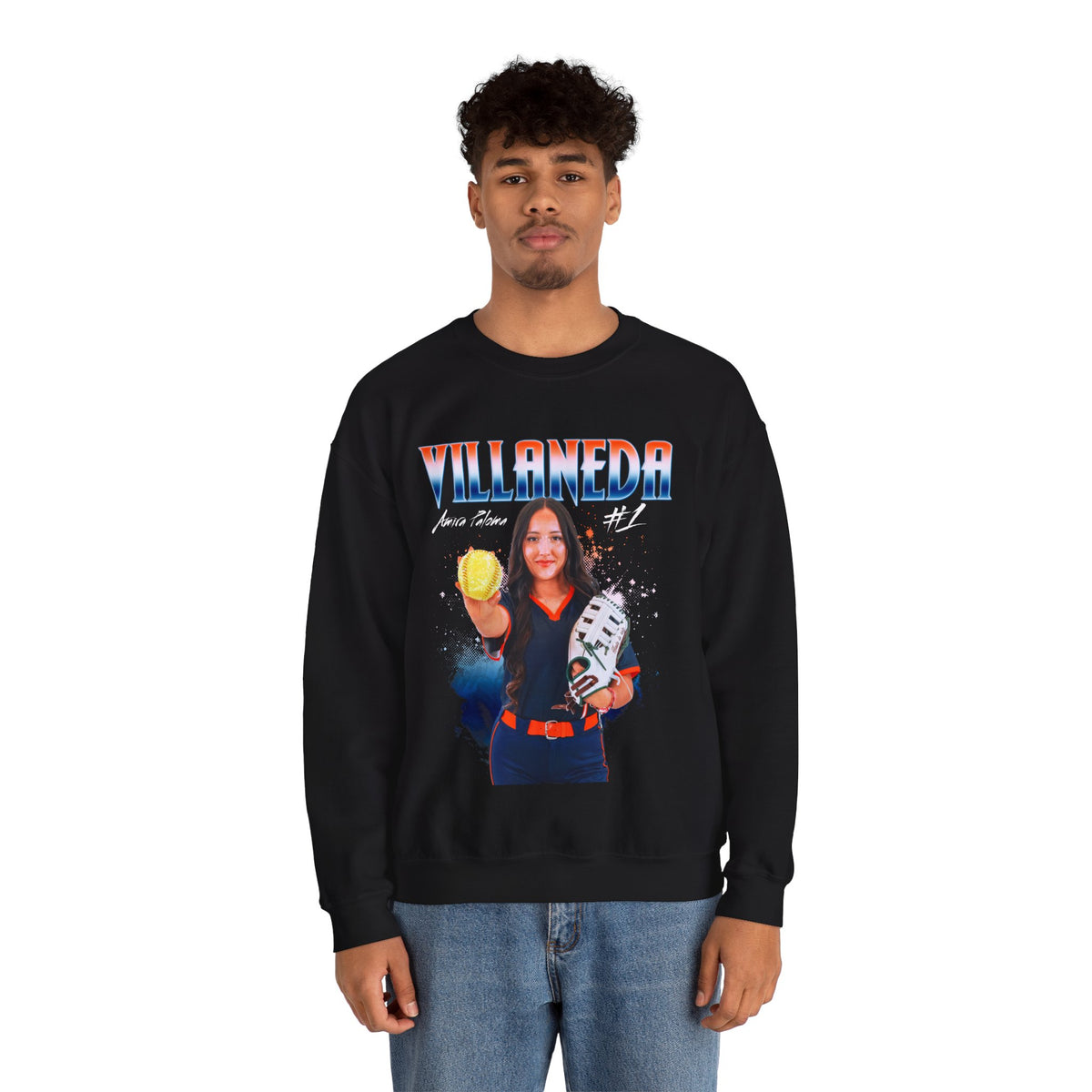 Amira Paloma Villaneda Crewneck Sweatshirt