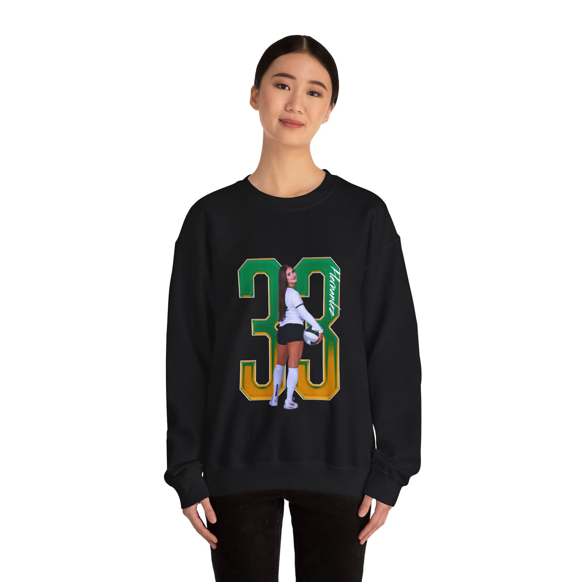 Jules Hernandez Player Icon Number Crewneck Sweatshirt