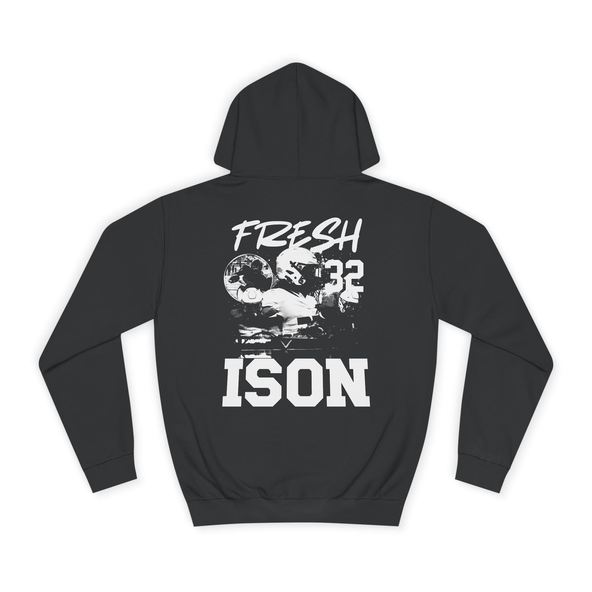 Fresh Ison Vintage Blackout Premium Hoodie