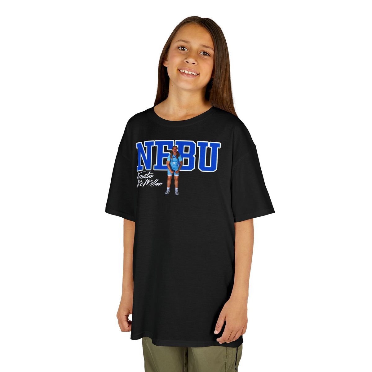 Kristen McMillan Big Initials Kids Tee