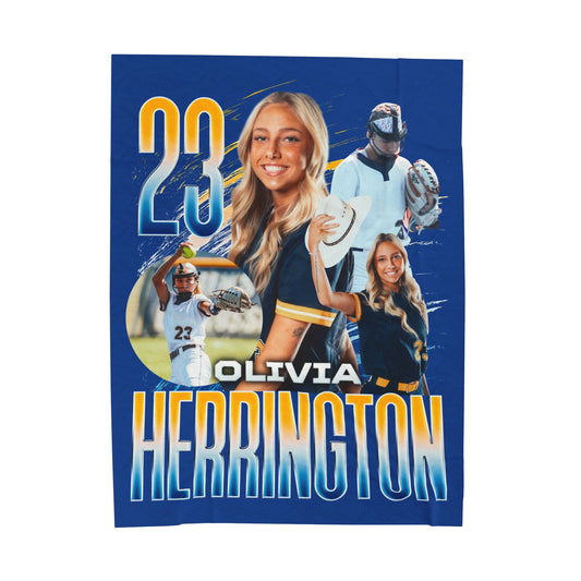 Olivia Herrington 60"-80" Plush Blanket