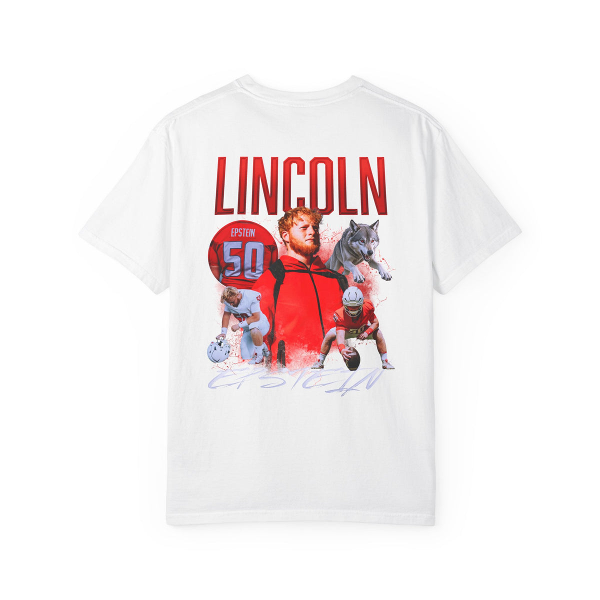 Lincoln Epstein Logo Front & Back Premium Tee