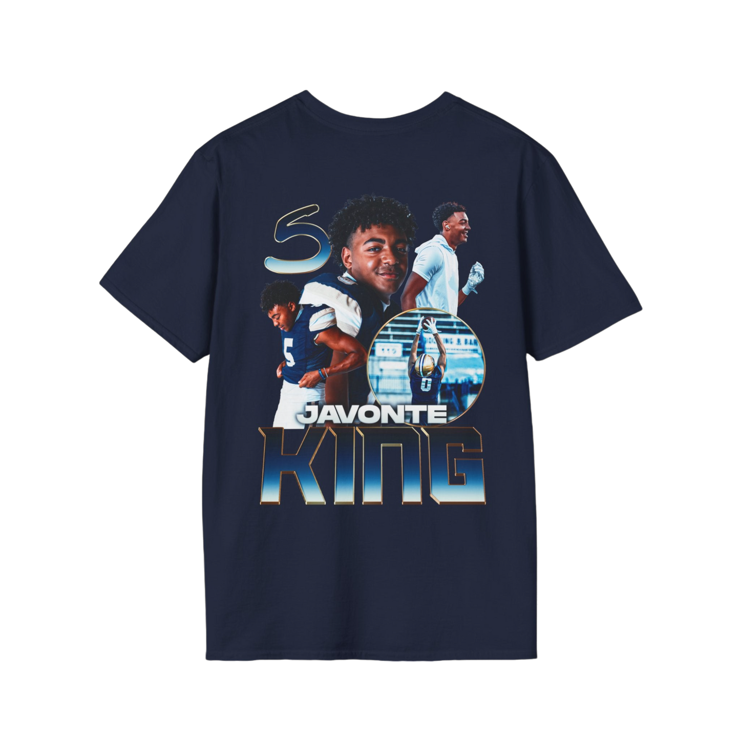 Javonte King Soft-Style Badge Tee