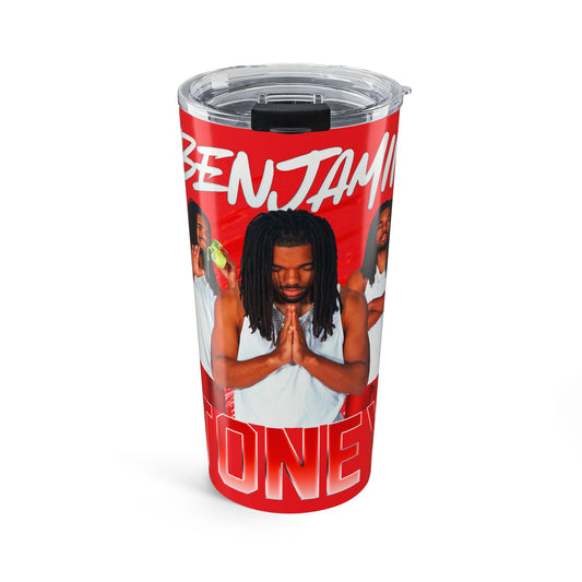 Benjamin Toney White & Combo Colored 20oz Tumbler