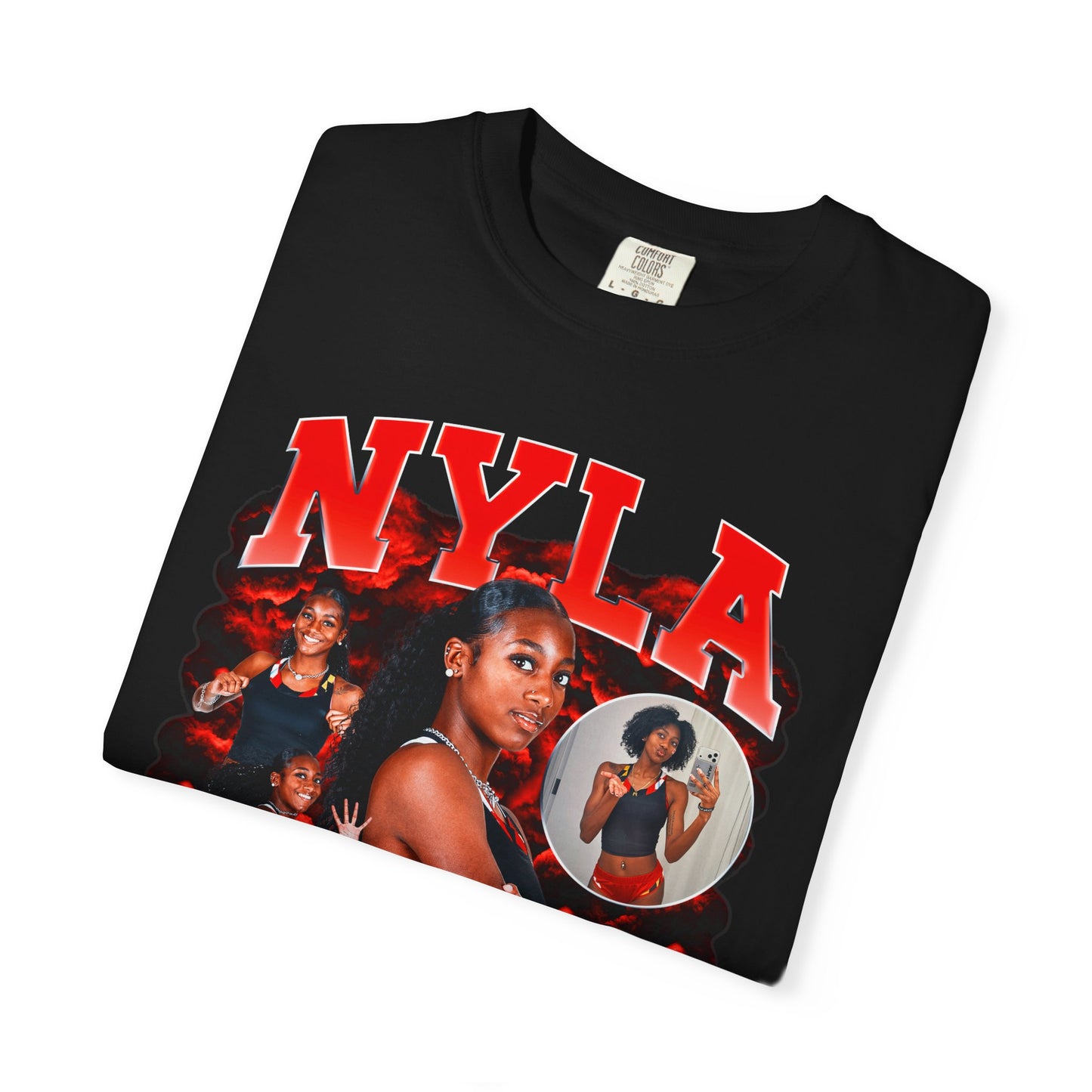 Nyla Cherry First Name Highlight Premium Tee