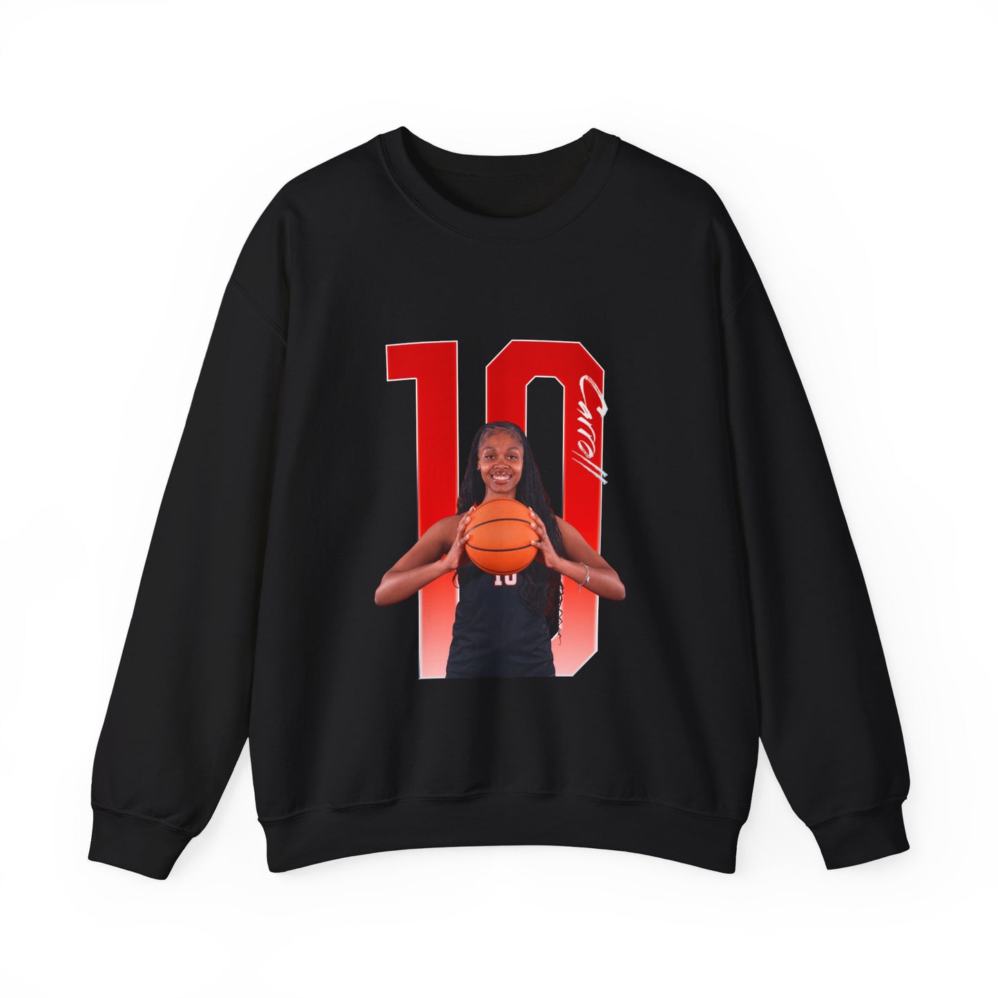 Angela Carroll Player Icon Number Crewneck Sweatshirt